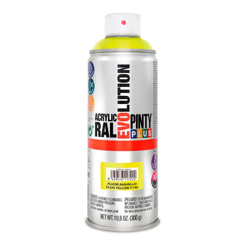 FLUORESCENT SPRAY YELLOW F146 400ML 